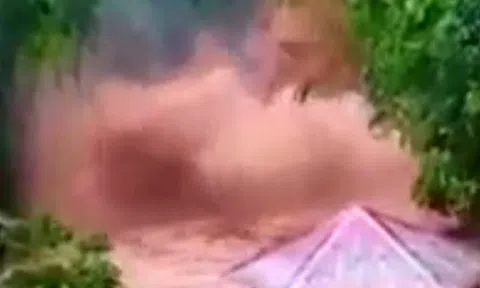 Kon Tum: Kinh hoàng cảnh lũ dữ phá nát “nàng tiên” giữa đại ngàn